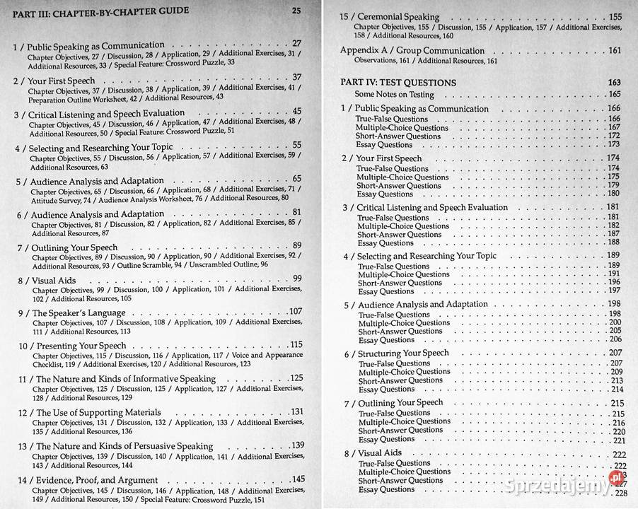 Public Speaking Instructors Resource Guide Chełm