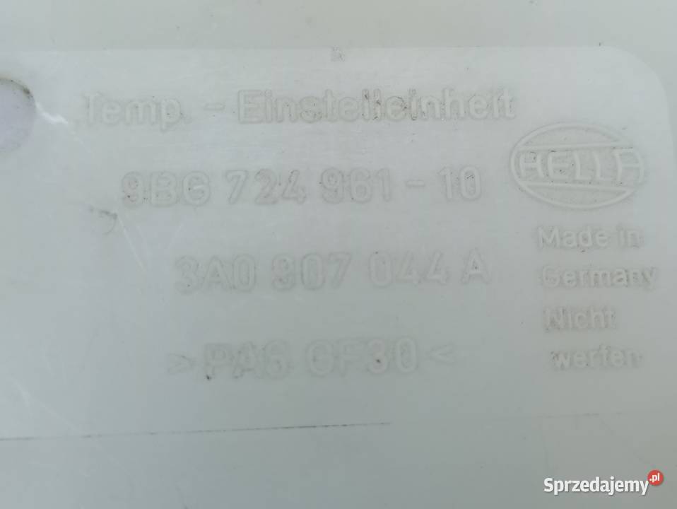 VW Passat B4 Panel klimatyzacji Climatonic Bolesławiec