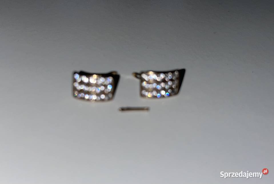 Apart złote kolczyki cyrkonie 333 Wrocław