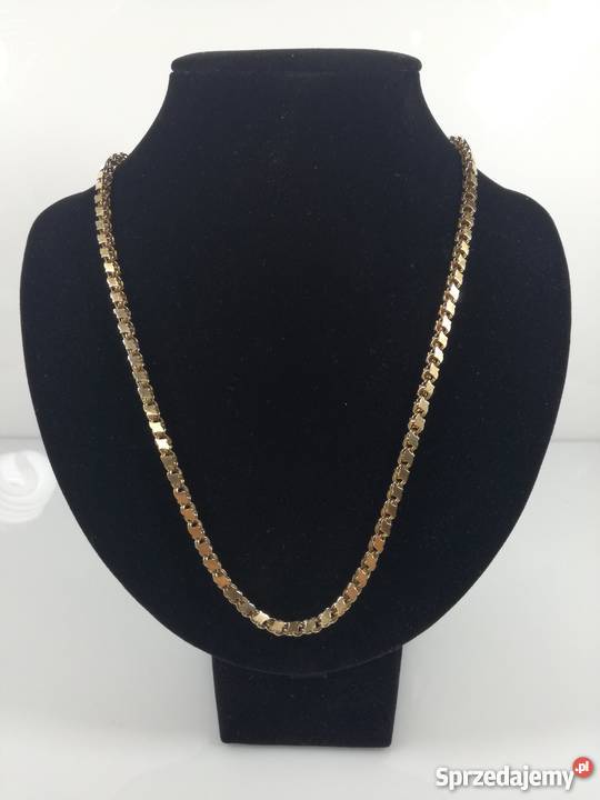 Piękny złoty łańcuszek PR583 PLUS LOMBARD Nowa Sól