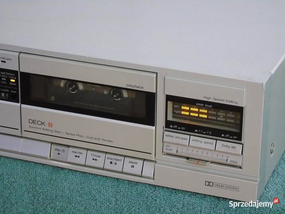 Magnetofon Technics RST130 srebrny sprawny i Jasło