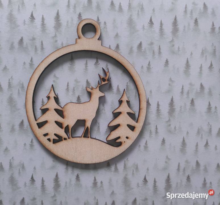 bombka sklejka 10 decoupage scrapbooking mod22