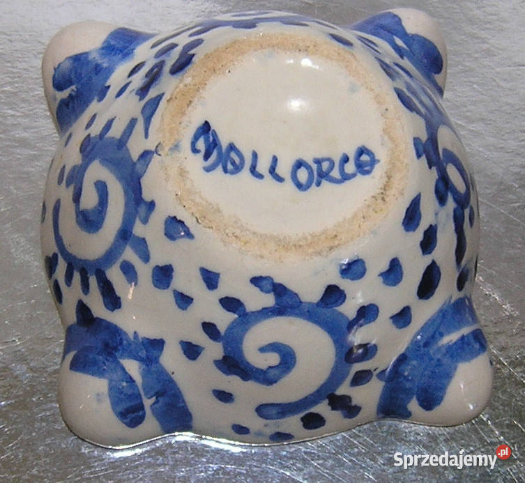 popielniczka ceramiczna ręcznie malowanaDd dolnośląskie Bartków