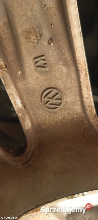 Sprzedam felgi aluminiowe do Vw passat b6 Brąszewice