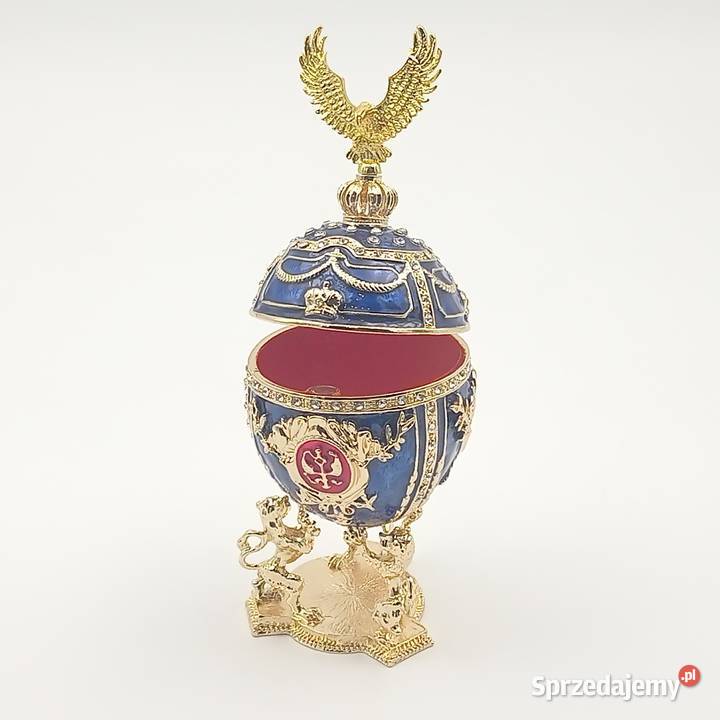 ajko jajo faberge pojemniki szkatułka