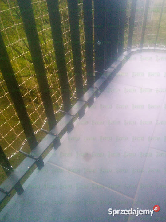 Siatka ochronna na balkon przezroczysta Montaż
