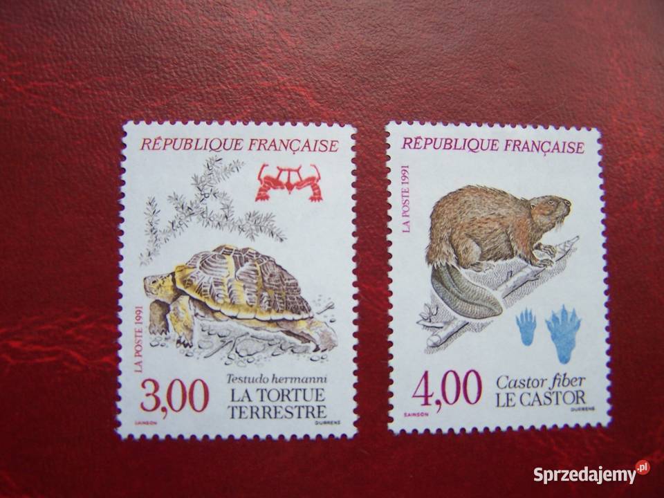 Francja 1991 MNH Mi Fauna Zwierzęta