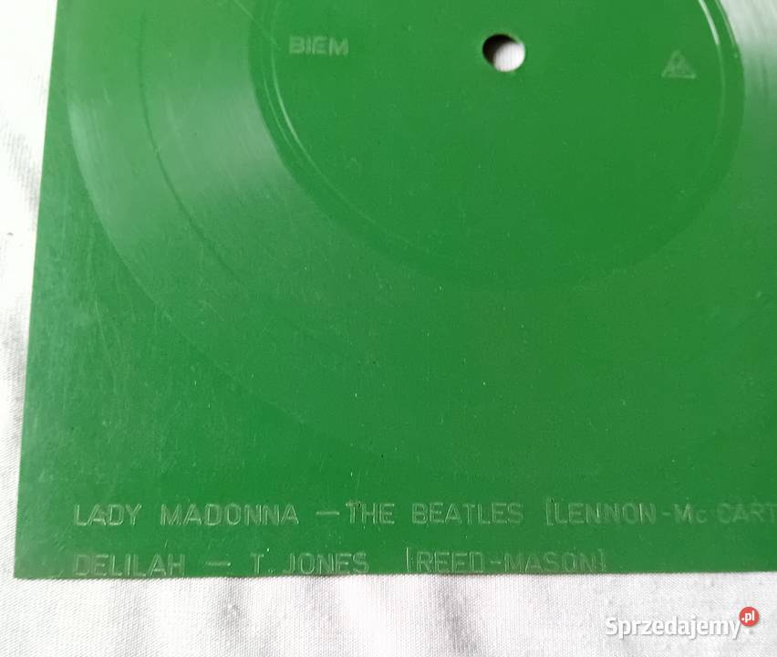 Pocztówka dźwiękowa The Beatles Lady MadonnaTom sprzedam