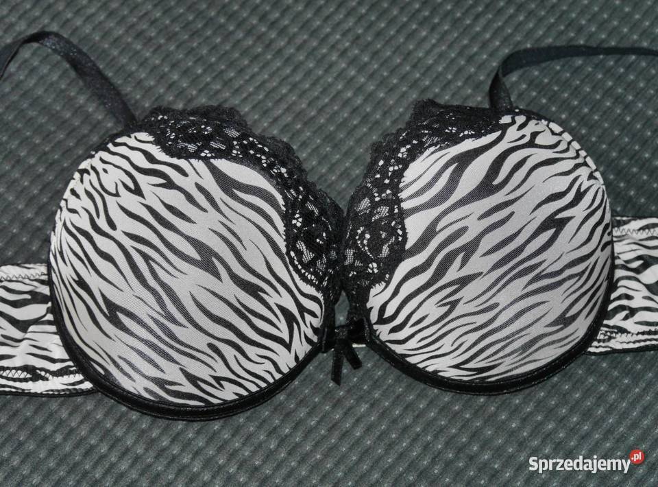 La Senza śliczny biustonosz zebra 75 B dolnośląskie Wrocław sprzedam