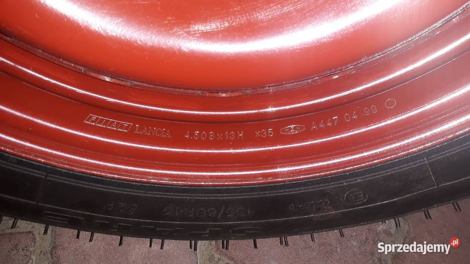 Fiat Lancia koło zapasowe osobowe lubelskie Biłgoraj