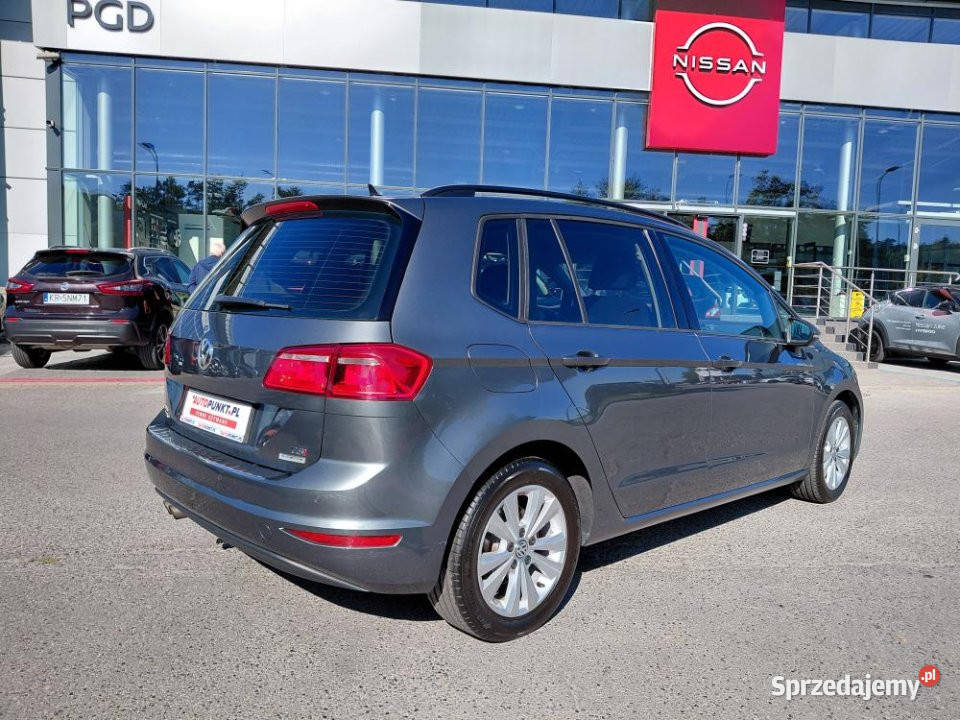 Volkswagen Golf Sportsvan 2016r salon klima benzyna Kraków