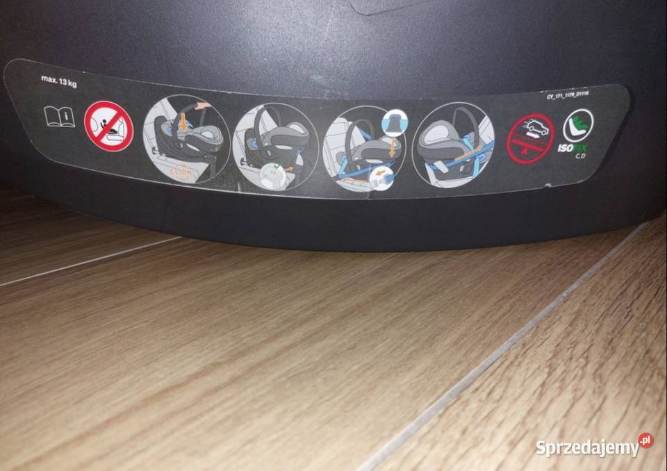 Fotelik nosidełko samochodowy Cybex Aton M 013 Łomża