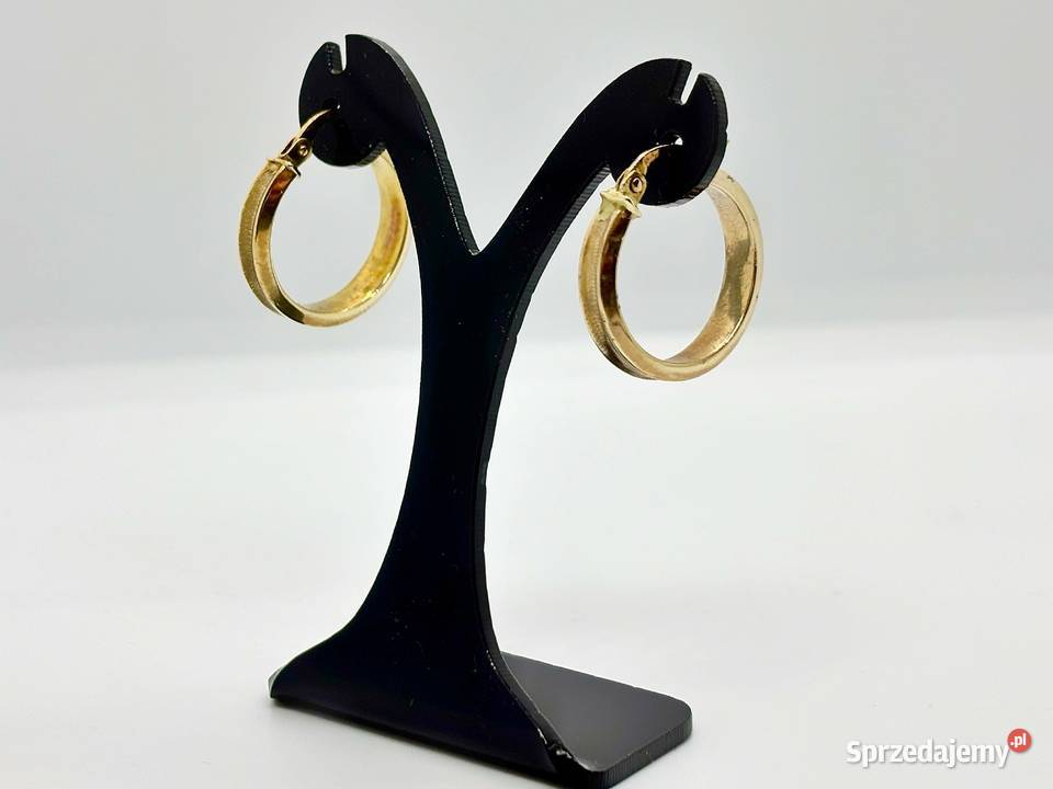 Złote kolczyki pr 333 191g Kółka Elbląg