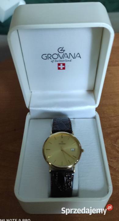 Złoty zegarek GROVANA 14k585 nowy małopolskie Kraków