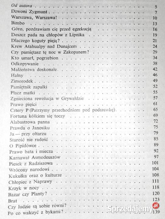 karmić motyle Jalu Kurek