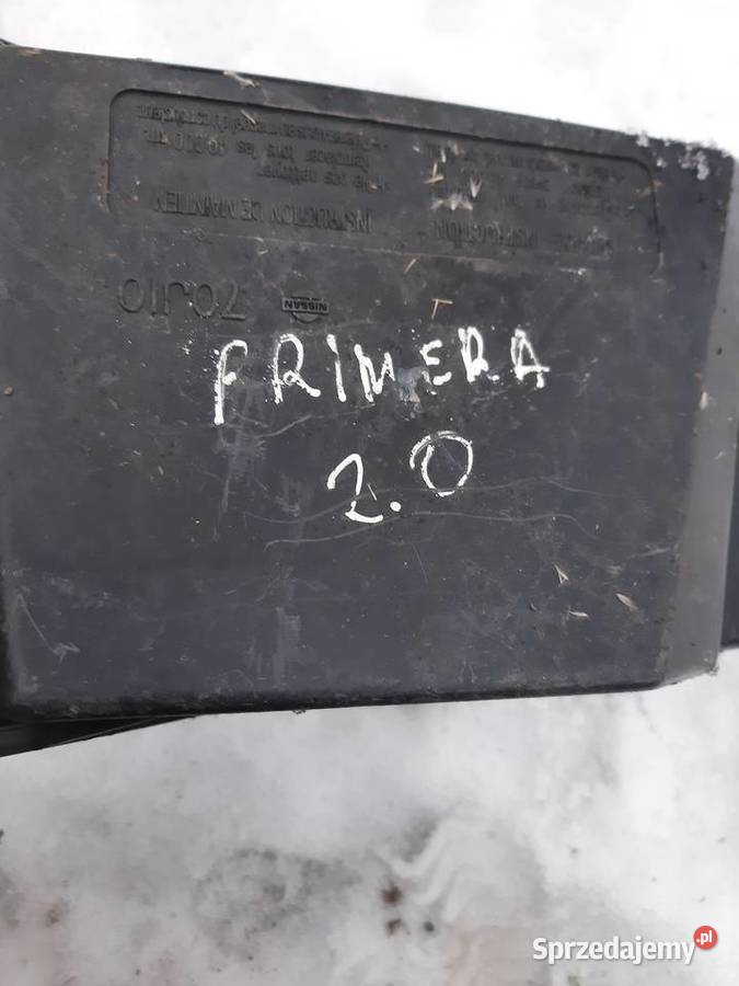 Nissan Primera 20 obudowa filtra powietrza osobowe łódzkie Ksawerów