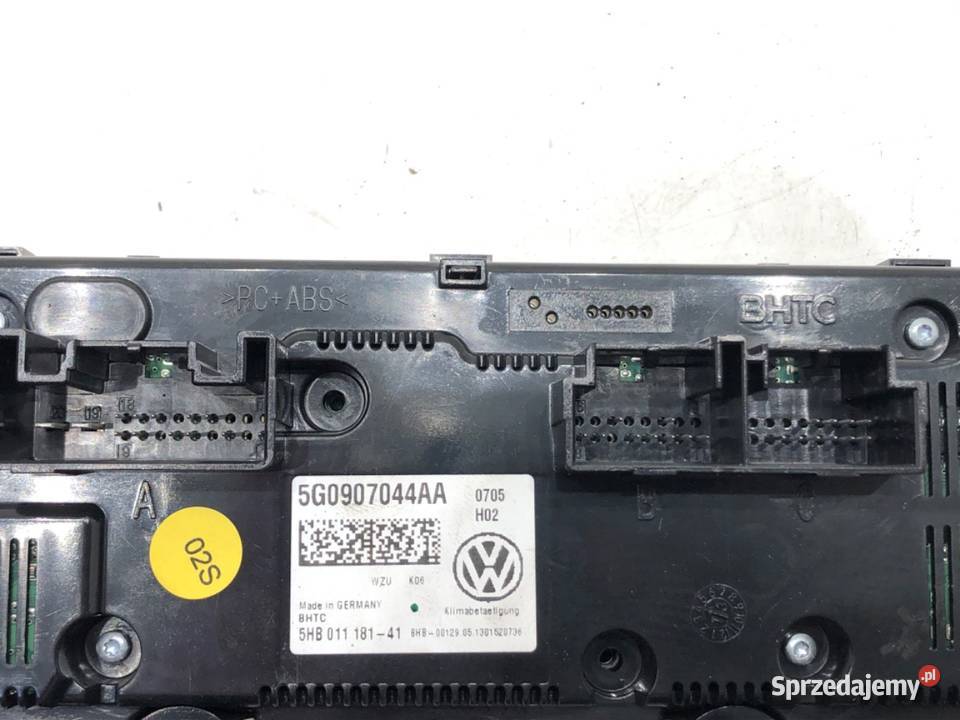 PANEL STEROWANIA NAWIEWU VW GOLF VII 5G0907044AA Panele sterowania, przełączniki sprzedam