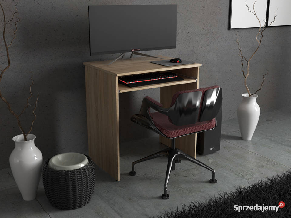 Biurko Drewniane Małe Komputerowe Miejsce Na sprzedam