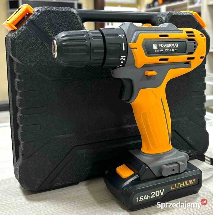 Wiertarka POWERMAT PMWA20V Dom i Ogród warmińsko-mazurskie Elbląg