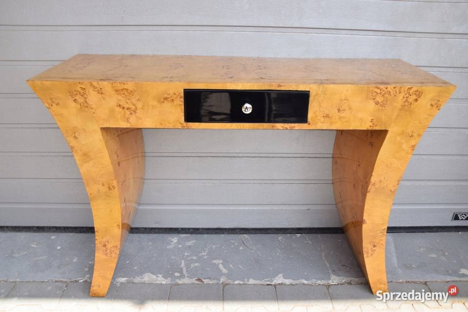 Drewniany Stolik Art Deco Konsola Pomocnik Kraków