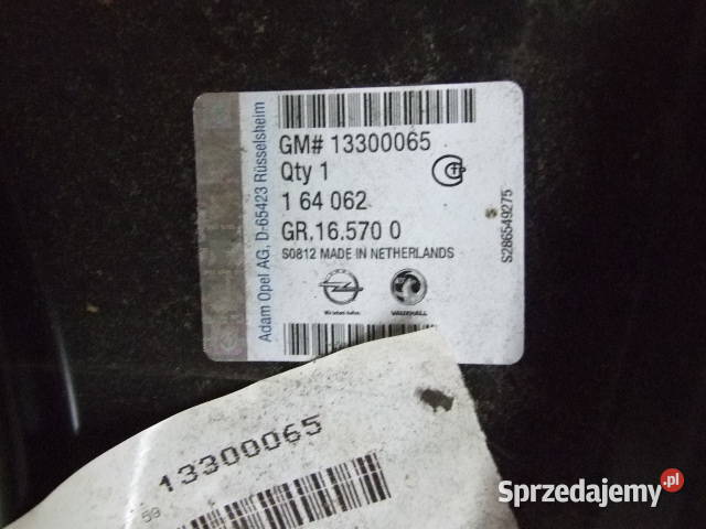 Próg prawy Opel Astra J Białystok