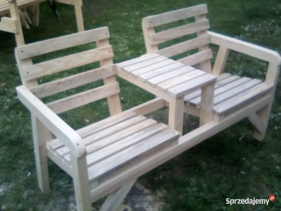 Ławka ze stolikiem 85cm