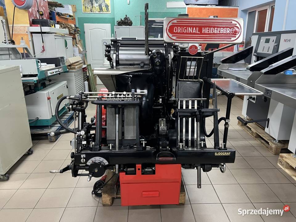 Automat do sztancowania Original Heidelberg GT Radom sprzedam