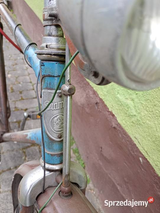 stary rower diamant mifa 28 na chodzie Ostrów Wielkopolski