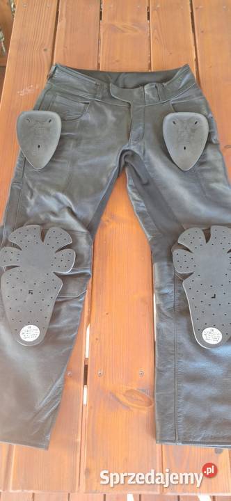 Spodnie motocyklowe skórzane Alpinestars męskie Spodnie Tomaszów Lubelski sprzedam