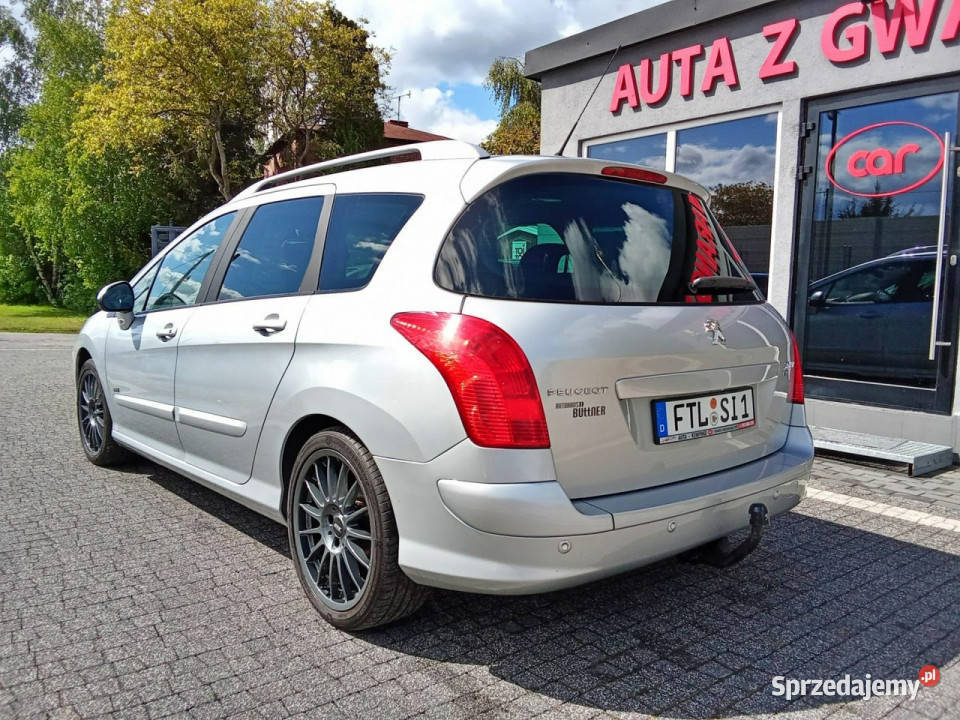 Peugeot 308 SW Klimapanorama opłatach 16 hdi II komputer pokładowy Chełm