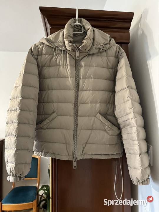 Kurtka puchowa XS Massimo Dutti beżowa z Inny rodzaj śląskie