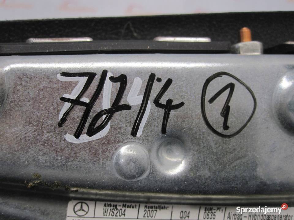 MERCEDES W204 07r poduszka fotela prawa świętokrzyskie Kielce