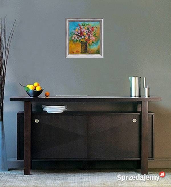 Obraz olejny Polne kwiaty Obrazki i obrazy lubelskie Lublin