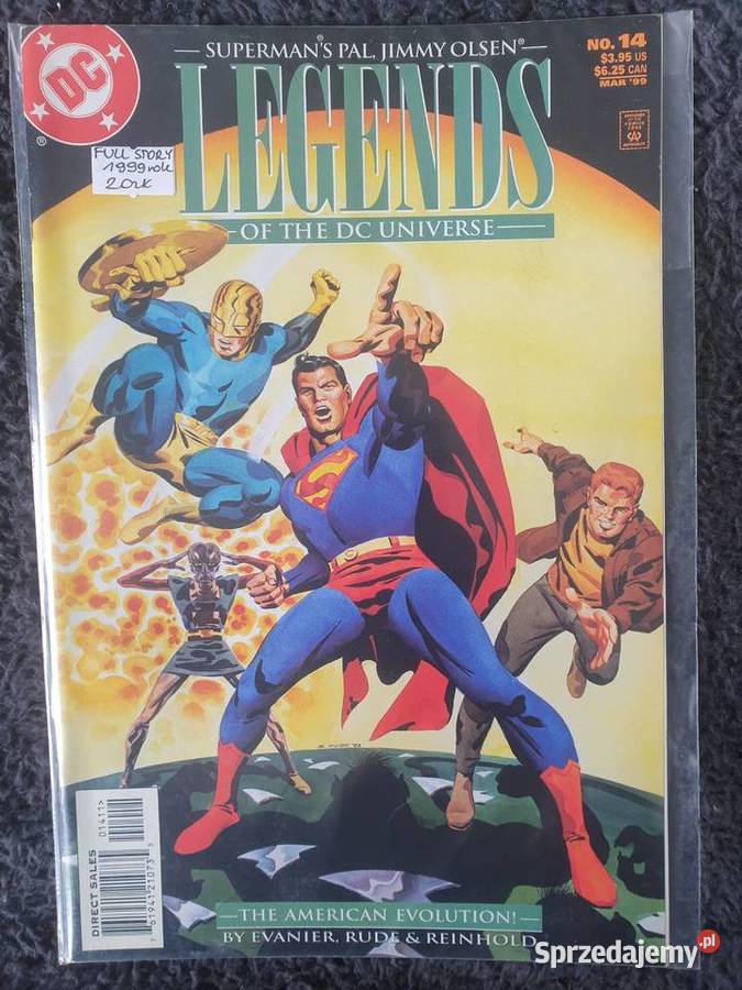 Superman zestaw 8 komiksów DC USA Superbohaterowie Gdynia