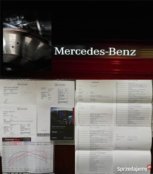 Mercedes A klasa jedyny taki pełny AMG 180 300Nm ABS Motoryzacja Staszów