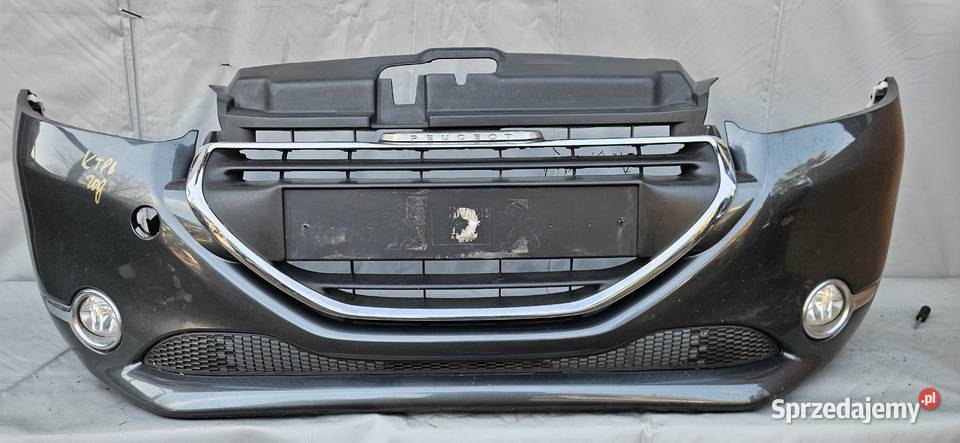 PEUGEOT 208 I ZDERZAK PRZEDNI GRILL HALOGENY Radom