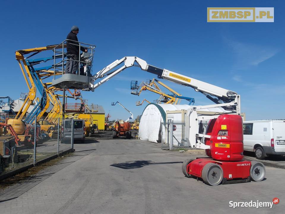 Podnośnik koszowy przegubowy 12m Manitou sprzedam