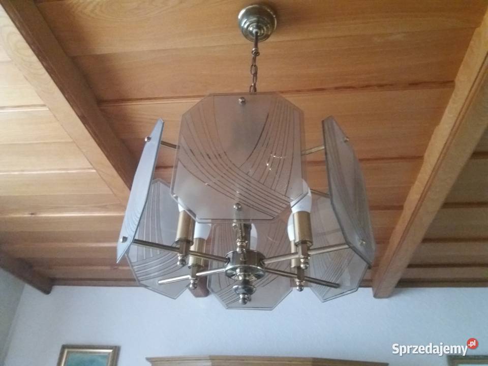 ładna lampa wisząca Koniaków