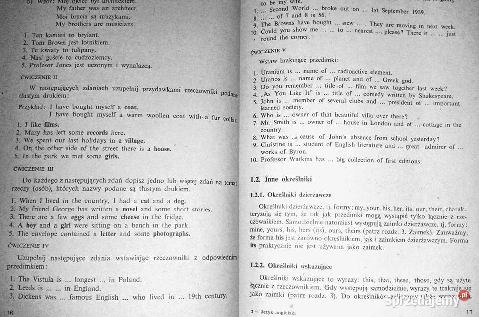 Język angielski Repetytorium gramatyki z lubelskie Chełm