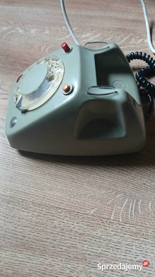 Telefon dyrektorski z czasów PRLu Telefony przewodowe małopolskie Kraków