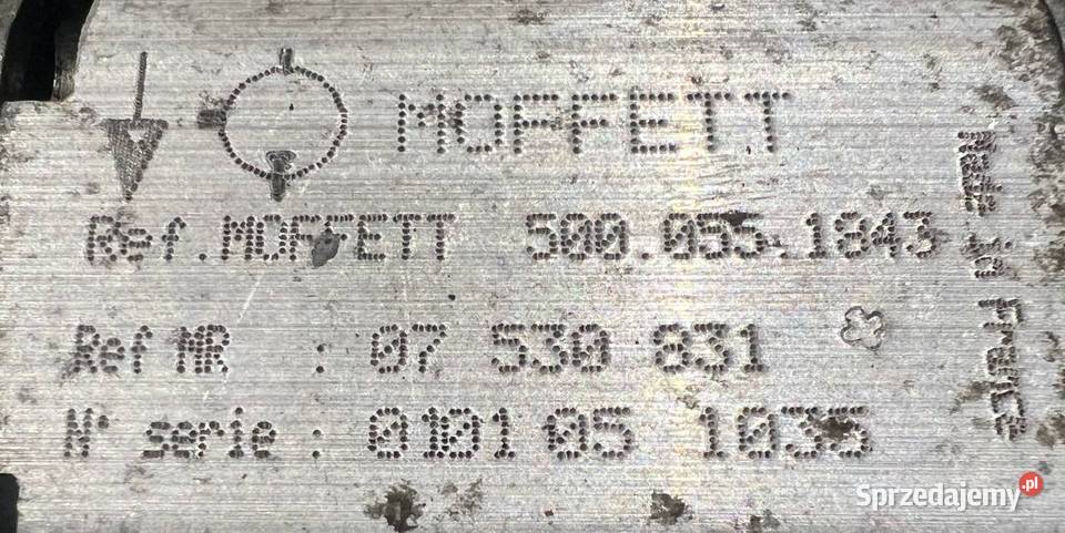 Moffett 5000551843 5000551843 Pompa hydrauliczna