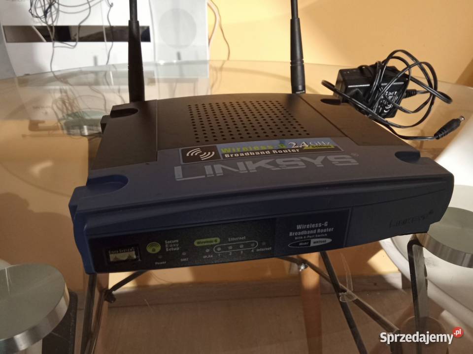 Sprzedam Ruter Linksys Wirelessg Okazja Golub-Dobrzyń