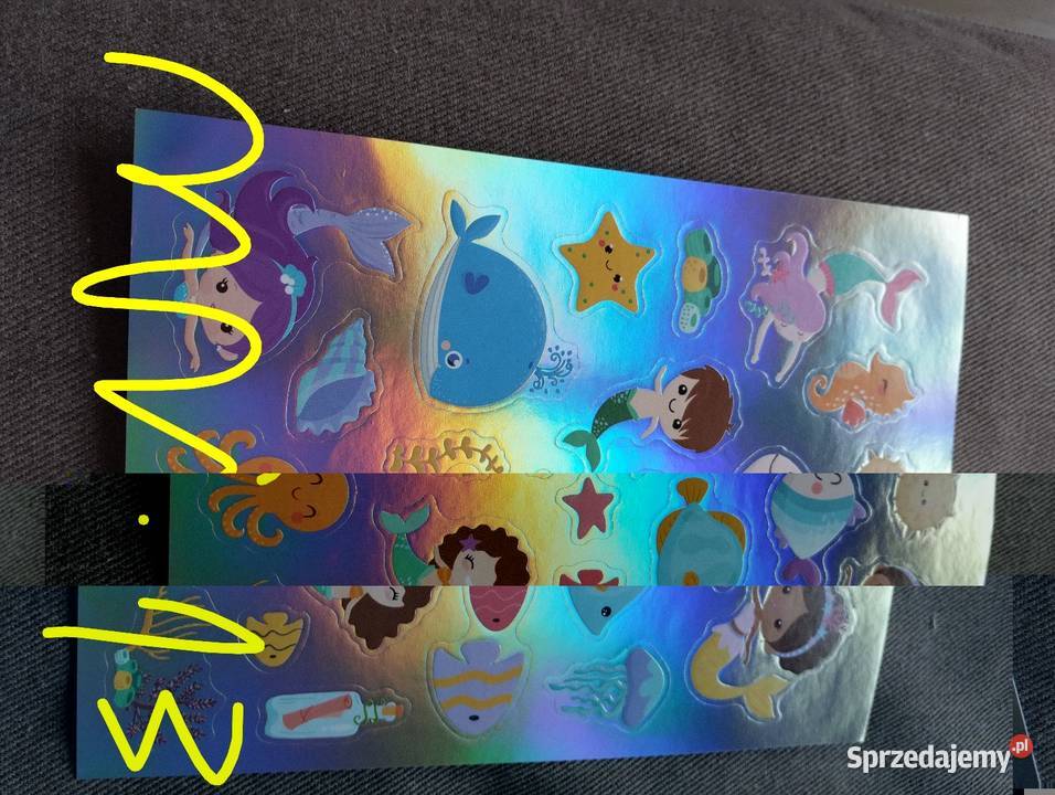 Syrenki i wodorosty naklejki Siemiatycze