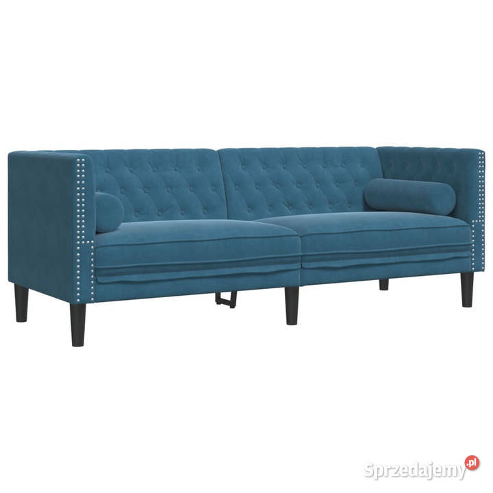 Sofa Chesterfield z wałkami trzyosobowa Warszawa