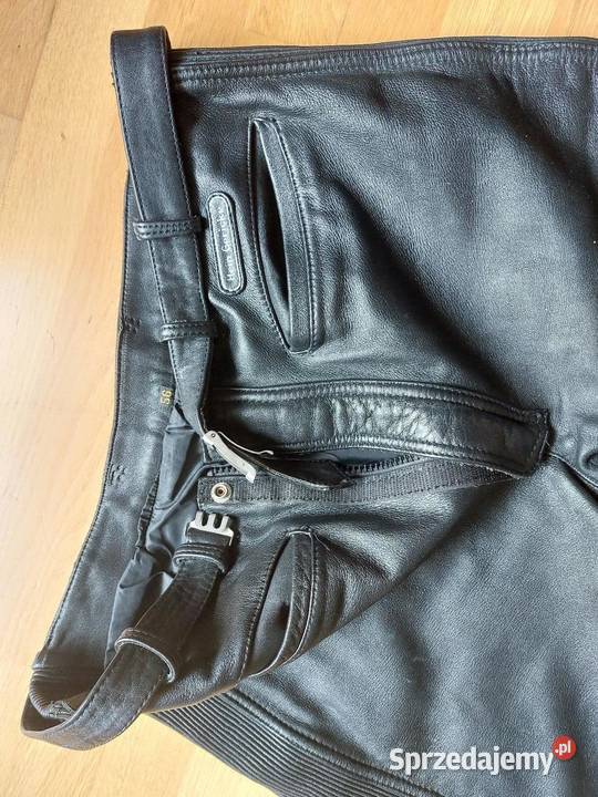 Spodnie MotoBike Hainz Gerike 56 skóra Kęty sprzedam