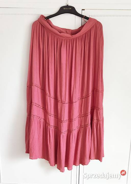 Nowa spódnica Asos 42 XL brudny róż różowa Spódnice i sukienki Szczecin