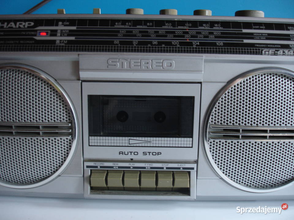 Radiomagnetofon SHARP GF4343 Zielona Góra