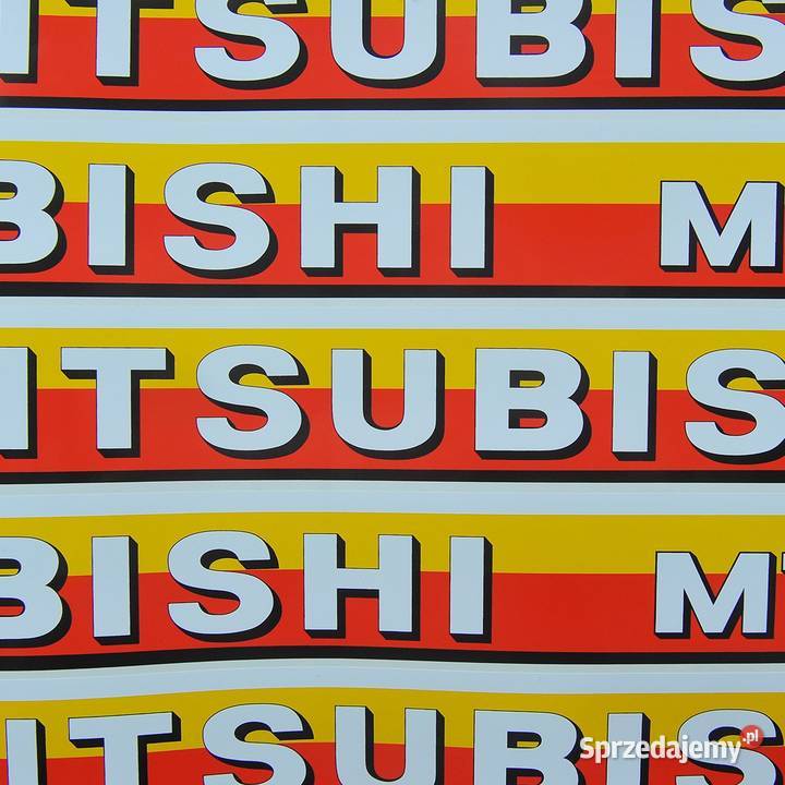 Naklejki Mitsubishi MT1401D Tajęcina