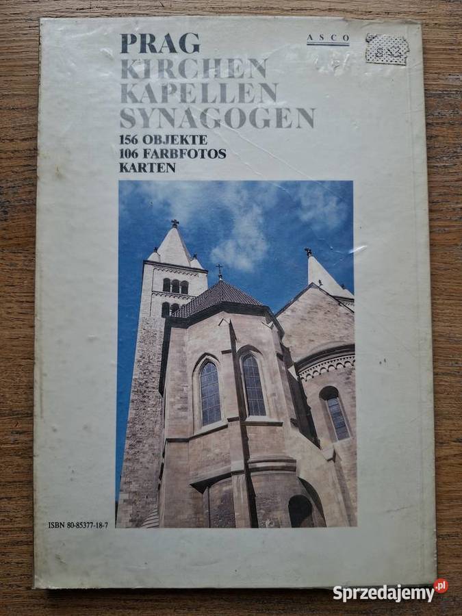 Prag Kirchen Kapellen Synagogen j niemiecki przewodnik
