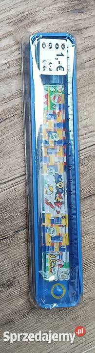 Pudełko na ołówki z linijką Artykuły szkolne